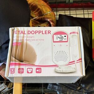 Fetal Doppler with Pink Accents